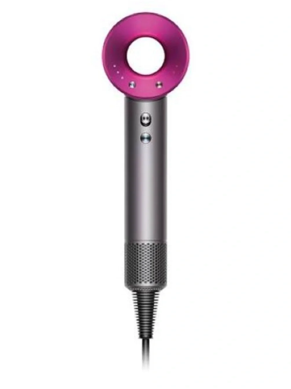 Dyson Supersonic Hair Dryer - Gray with Fuchsia Accents